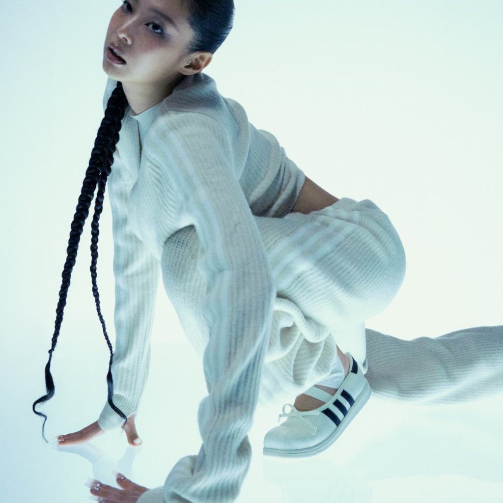 Jennie Levels Up the Ballet Sneaker Trend With Adidas Originals Collab