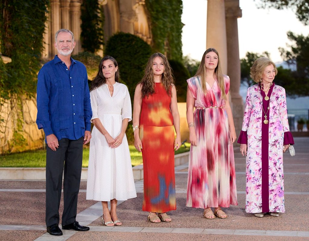 Spain's Royal Family Serves a Stylish Mosaic of Color in Mallorca