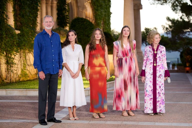 Spain's Royal Family Serves a Stylish Mosaic of Color in Mallorca